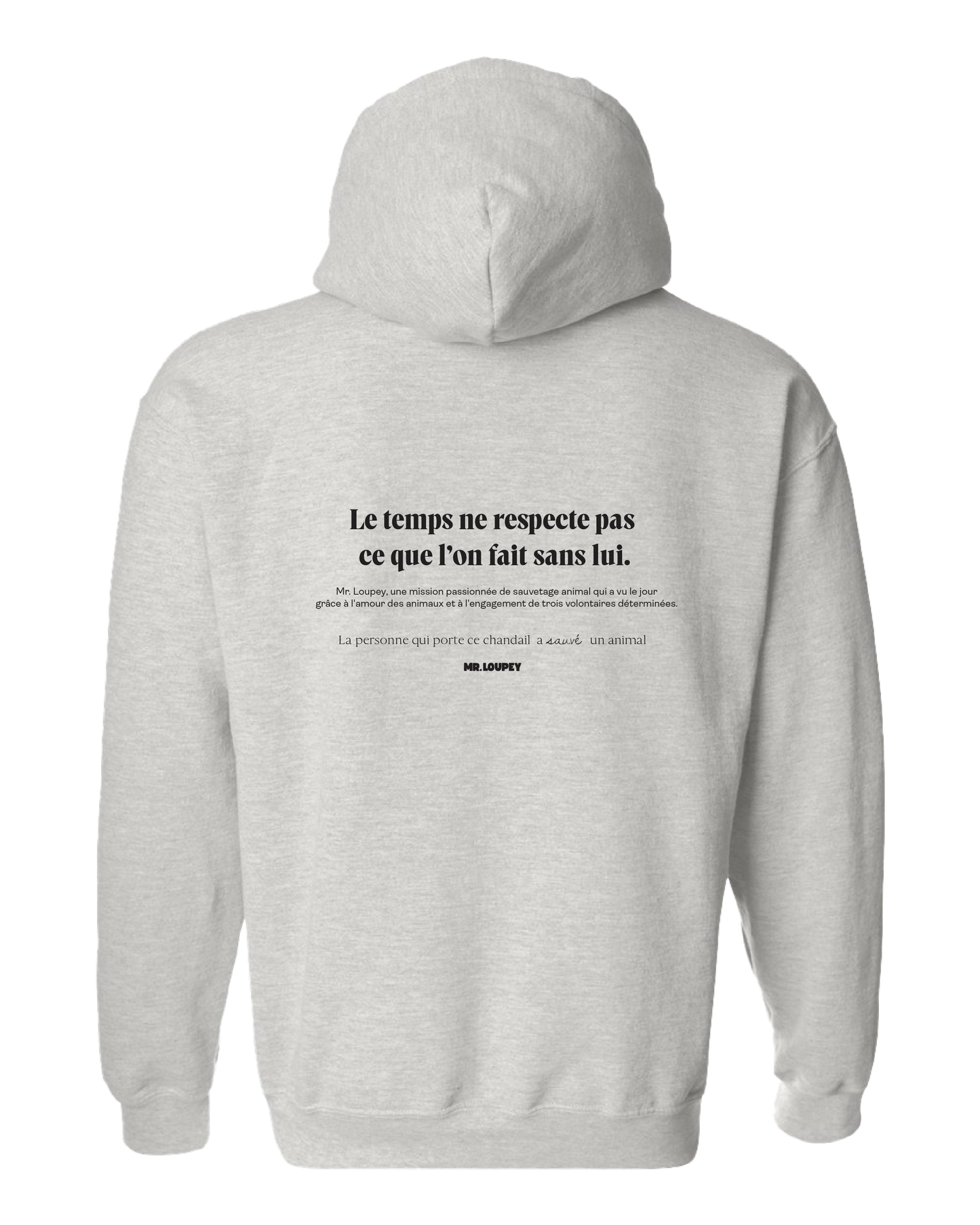 Time does not respect what we do without it.